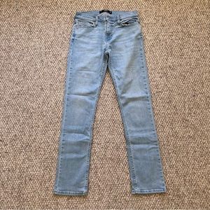 Hollister Co. men’s jeans 30x34 light wash slim straight epic flex denim